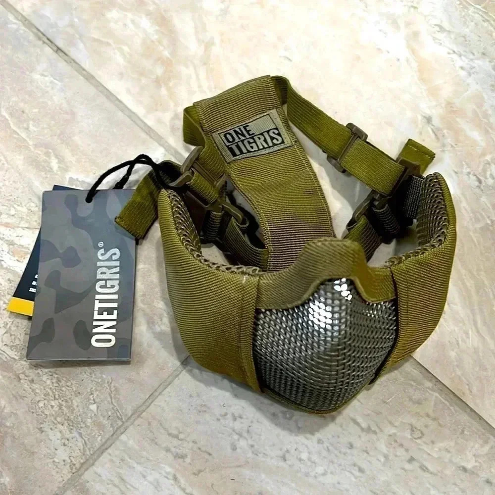 (32) NWT tactical half  mask